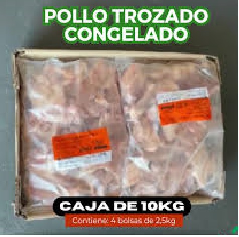 Trozado de pollo x caja (10kg)