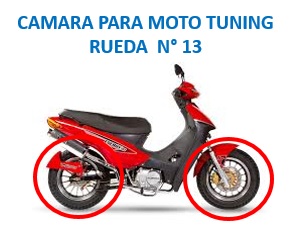 Cámara para Moto Tuning N° 13
