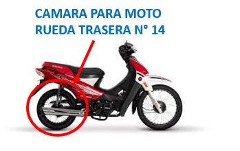 Cámara para moto N° 14