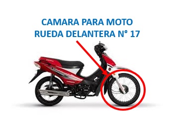Cámara para moto N° 17