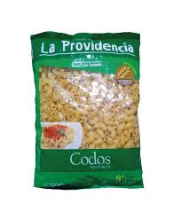 Fideo La Providencia Codos x 500gr.