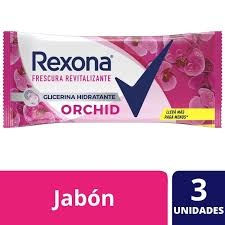 Jabon Rexona Revitalizante pack x 3 unidades