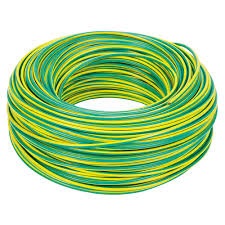 Cable unipolar 4mm - verde amarillo (precio x metro)